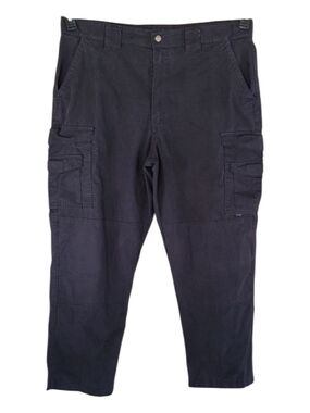 TRU-SPEC 24-7 Series Black Tactical Cargo Pants 38x29 (Tag 38x30) Gorpcore